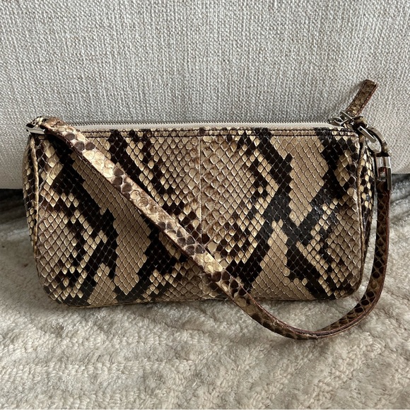 Vintage Ferragamo Snakeskin Python Shoulder Bag - Picture 4 of 12